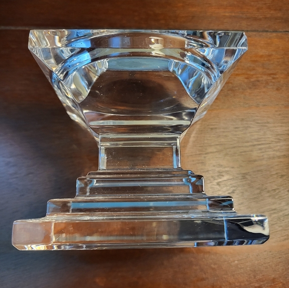 Waterford Crystal Metropolitan Square Pillar 3.5" Candle Holder - Picture 4 of 7